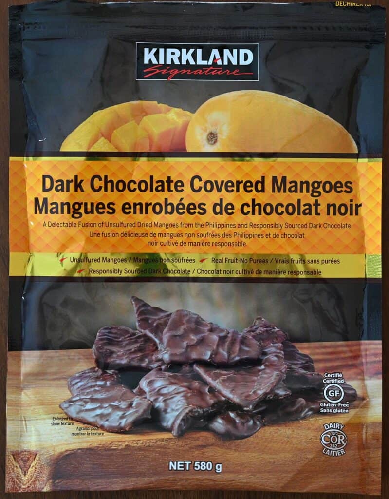 Costco Kirkland Signature Dark Chocolate Covered Mangoes Review Costcuisine