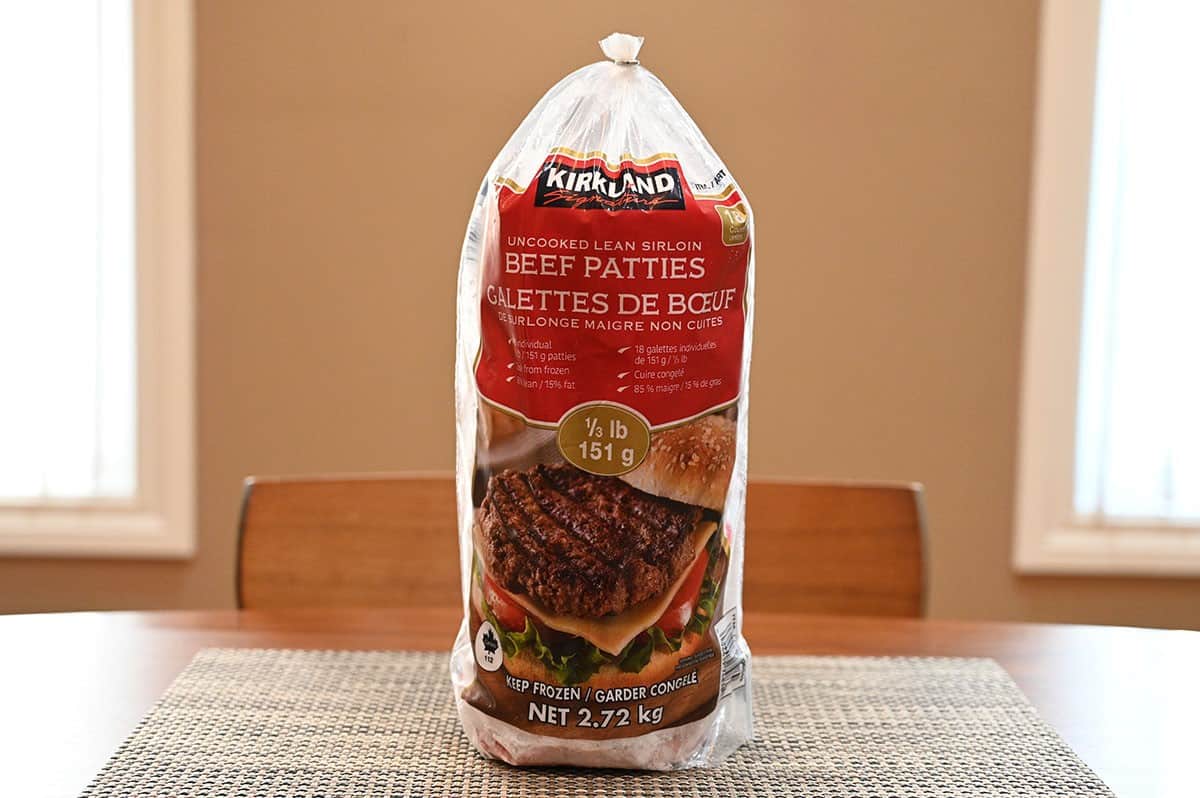 Costco Kirkland Signature Lean Sirloin Beef Patties Review