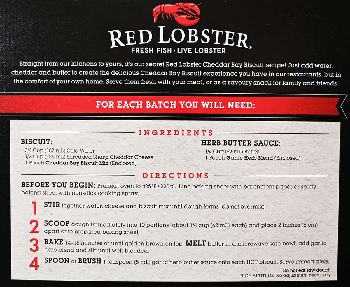 How To Cook: Red Lobster Cheddar Bay Biscuit Mix 