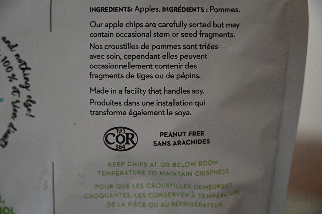 Ingredients from bag. 