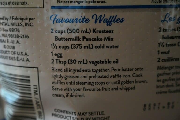 Costco Krusteaz Buttermilk Pancake Mix Review Costcuisine