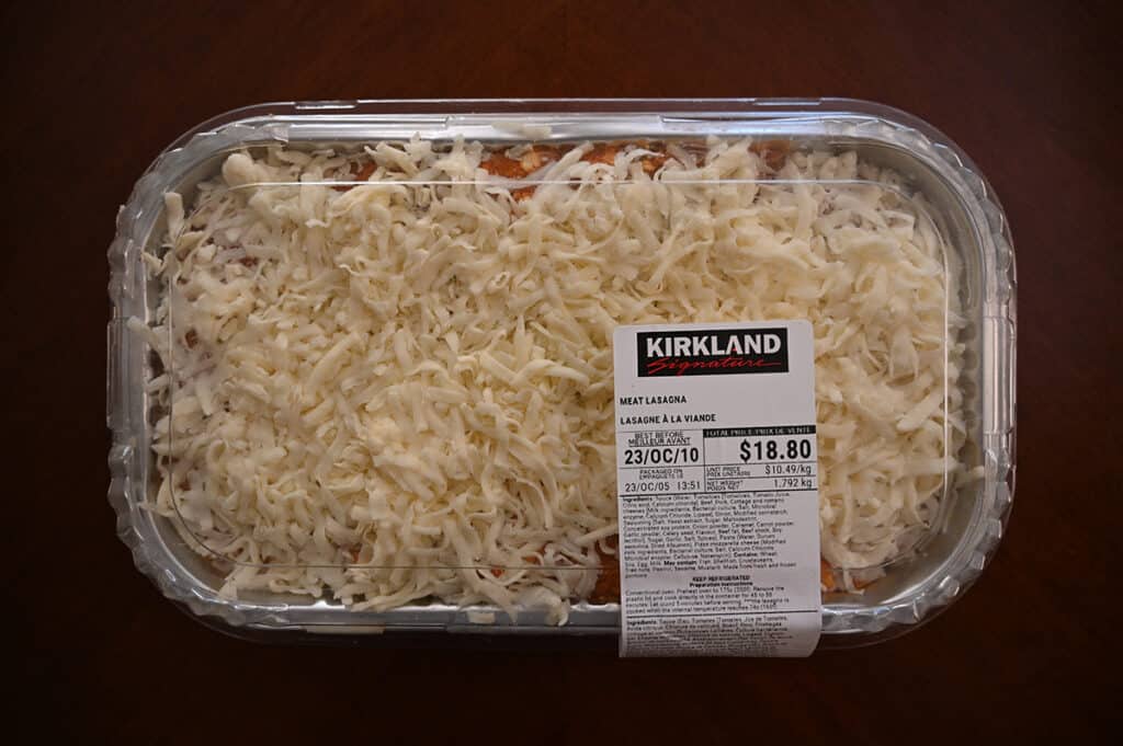 Costco Kirkland Signature Meat Lasagna Review Costcuisine