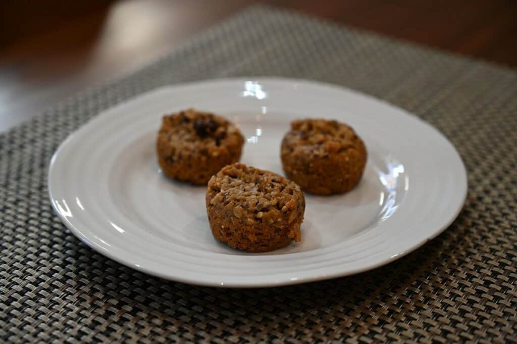 Costco Aussie Bites image of three Aussie bites on a plate