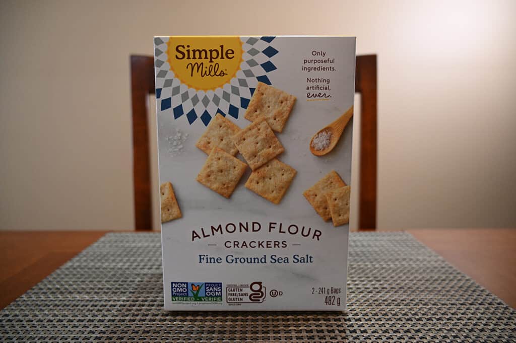 Costco Simple Mills Almond Flour Crackers Review Costcuisine