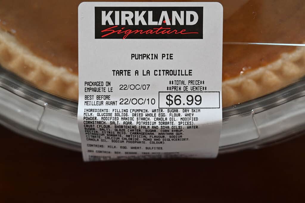 Costco Kirkland Signature Pumpkin Pie Review Costcuisine costco-kirkland-signature-pumpkin-pie-review-costcuisine