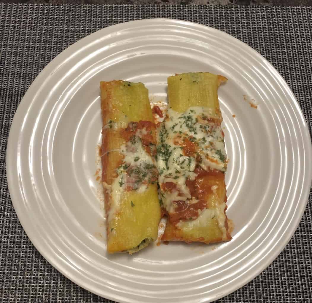 Costco Kirkland Signature Four Cheese and Spinach Manicotti Review