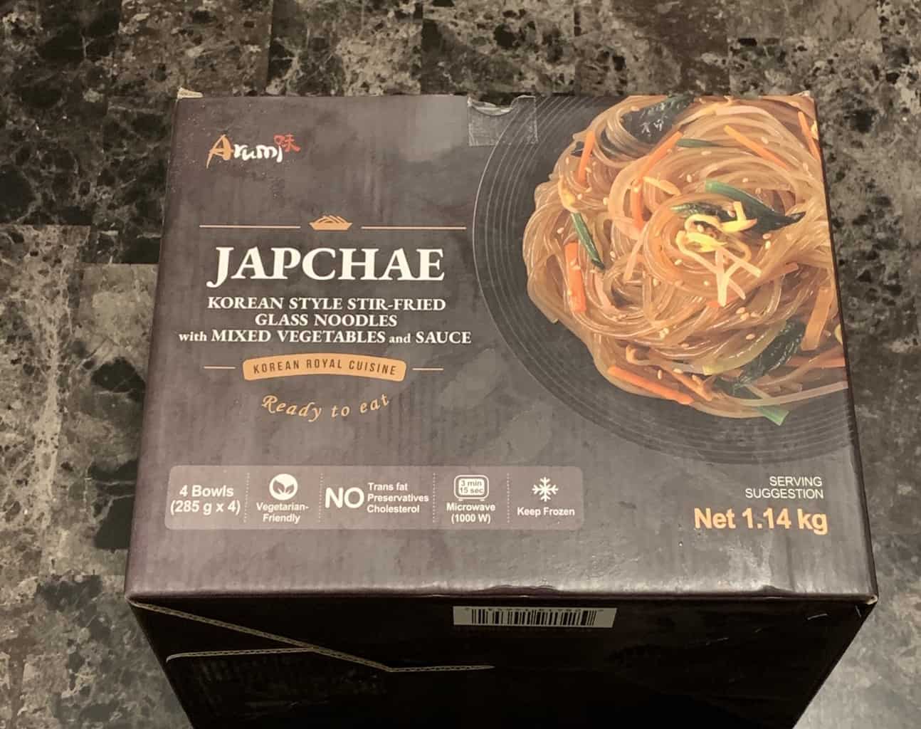 Costco Arumi Japchae Korean Style Stir Fried Glass Noodles Review Costcuisine