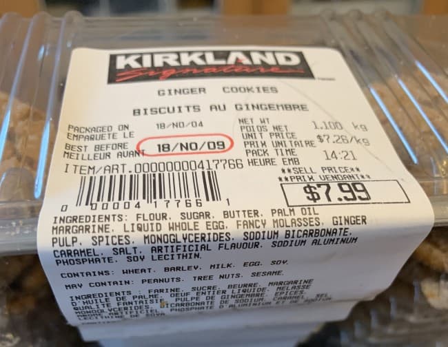 Costco Kirkland Signature Ginger Cookies Review Costcuisine