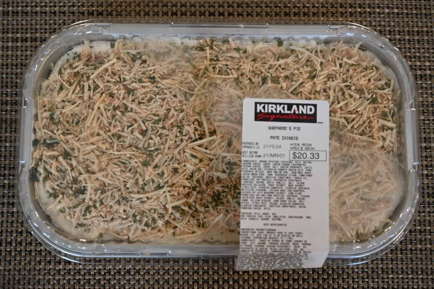 The Kirkland Signature Shepherd's Pie.