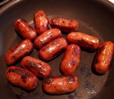 mini sausages
