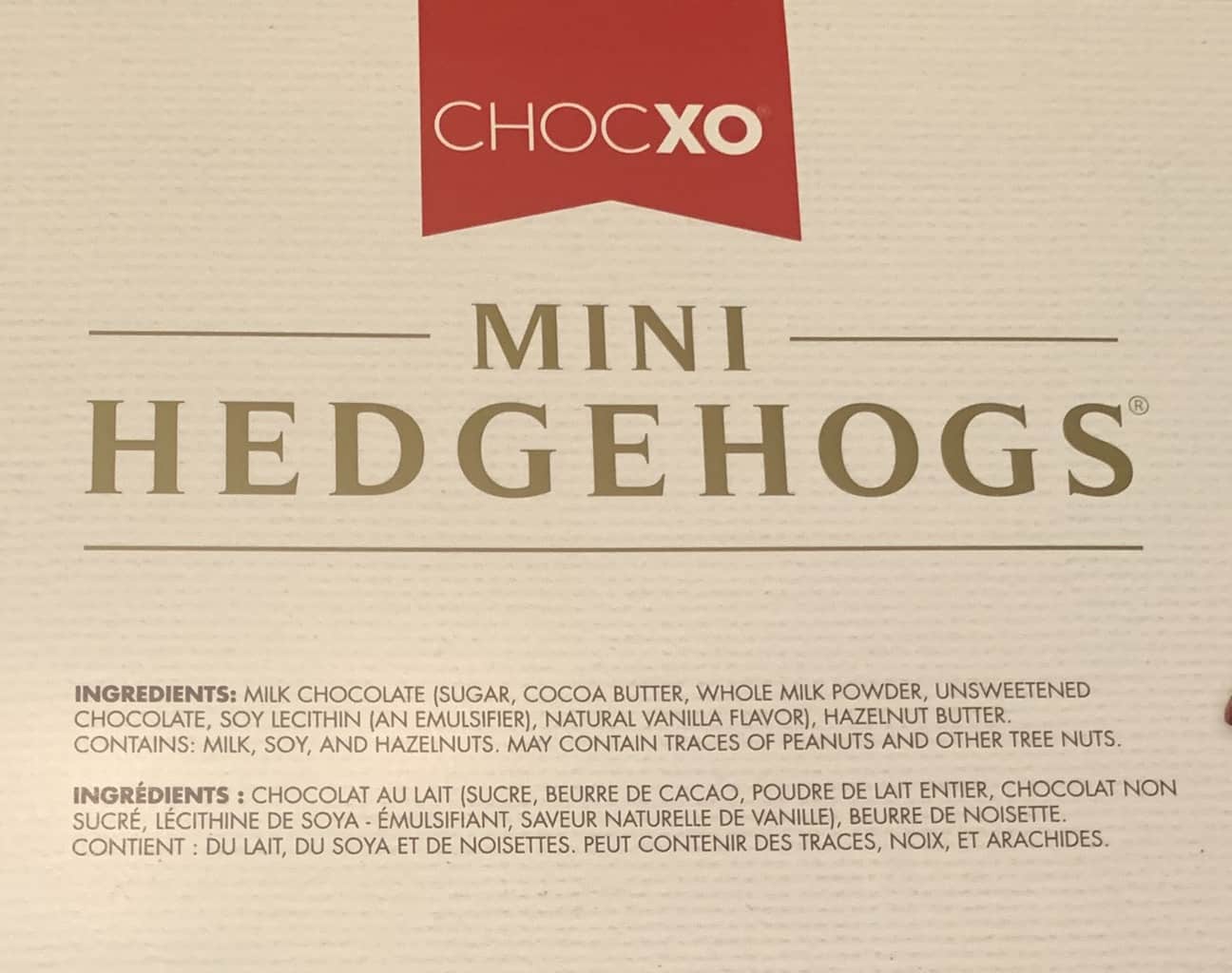 Costco CHOCXO Mini Hedgehogs Review Costcuisine