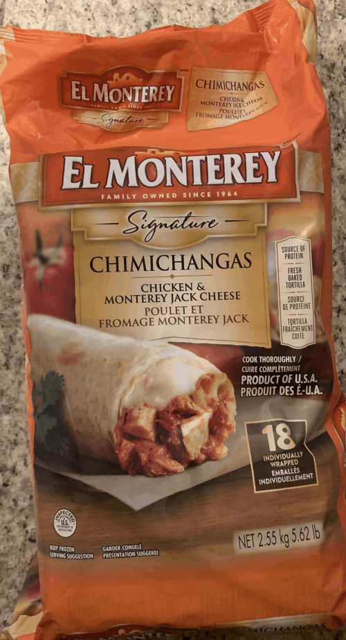 Microwavable Chimichangas From Costco!!