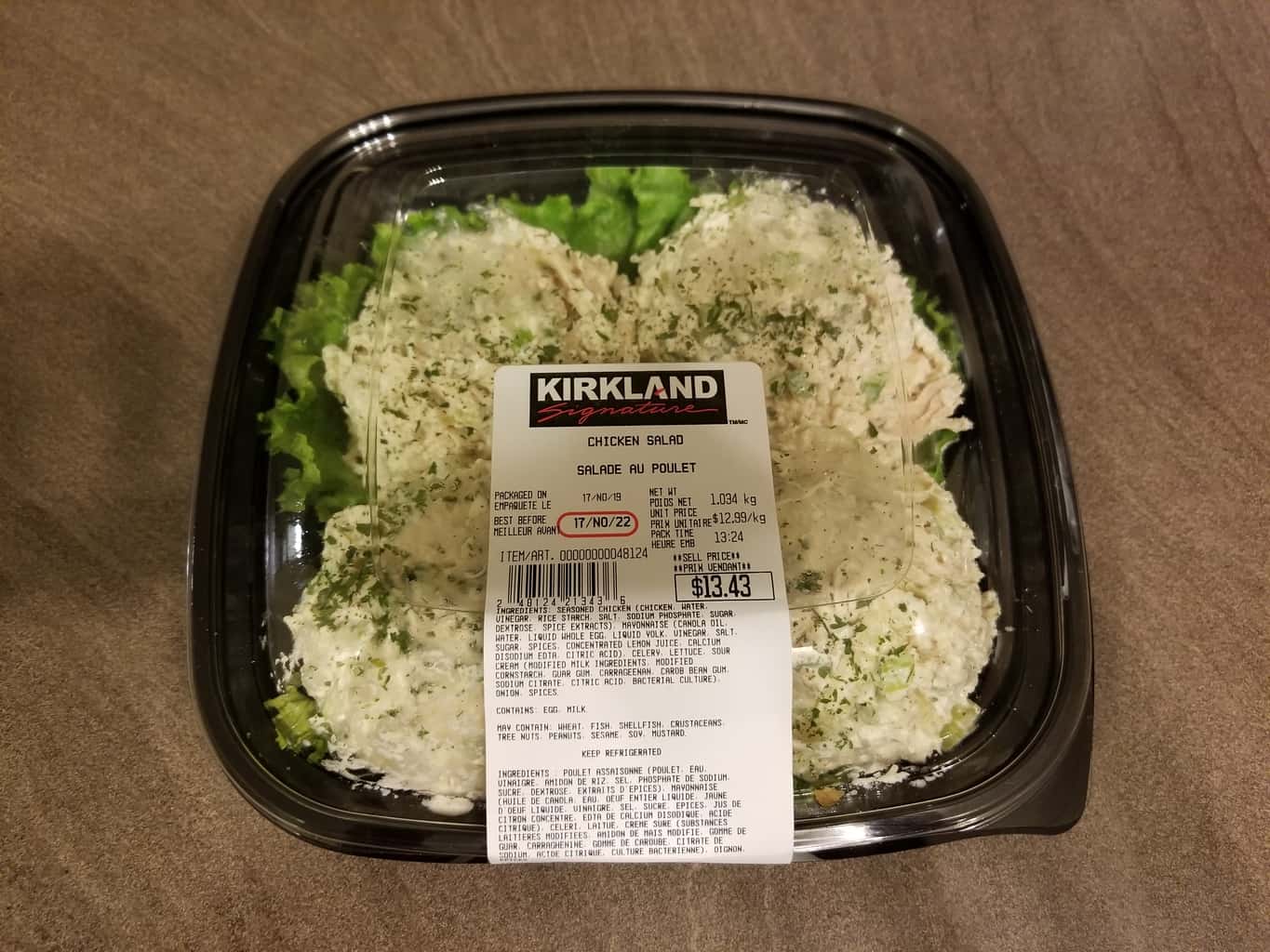 Costco Kirkland Signature Chicken Salad Review Costcuisine