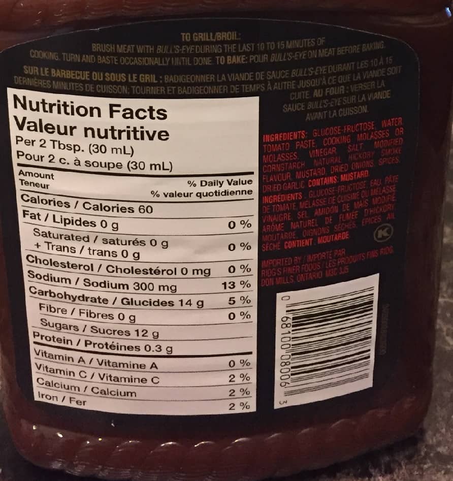 Costco Bulls Eye Barbecue Sauce Review