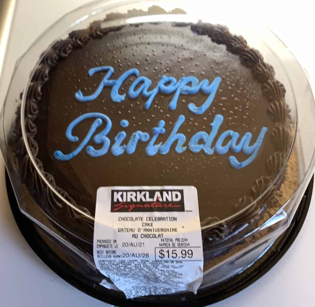 Costco Kirkland Signature Chocolate Celebration Cake Review - Costcuisine