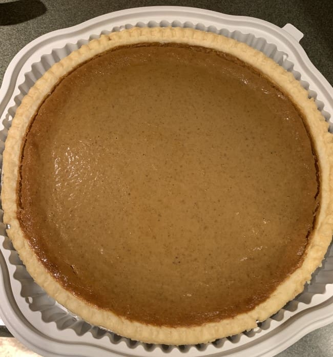 Costco Kirkland Signature Pumpkin Pie Review Costcuisine