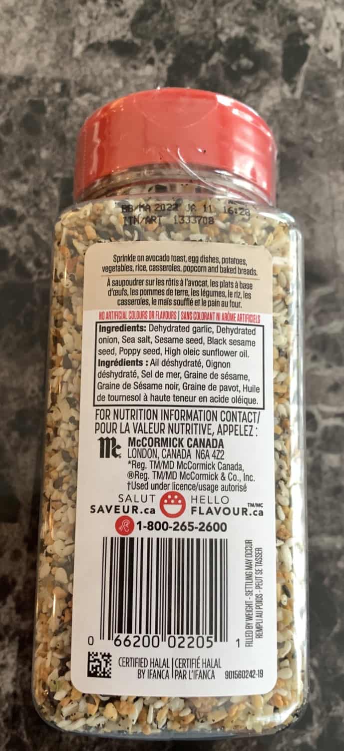 Costco Everything Bagel Seasoning Review Costcuisine