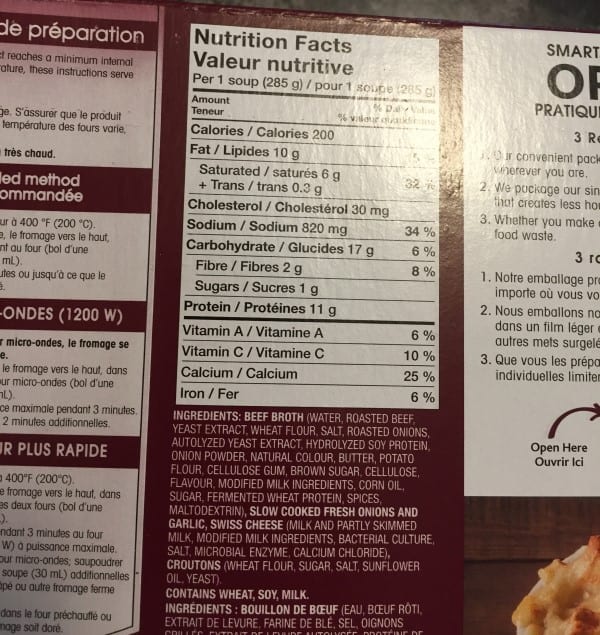 Costco Cuisine Adventures French Onion Soup Review Costcuisine