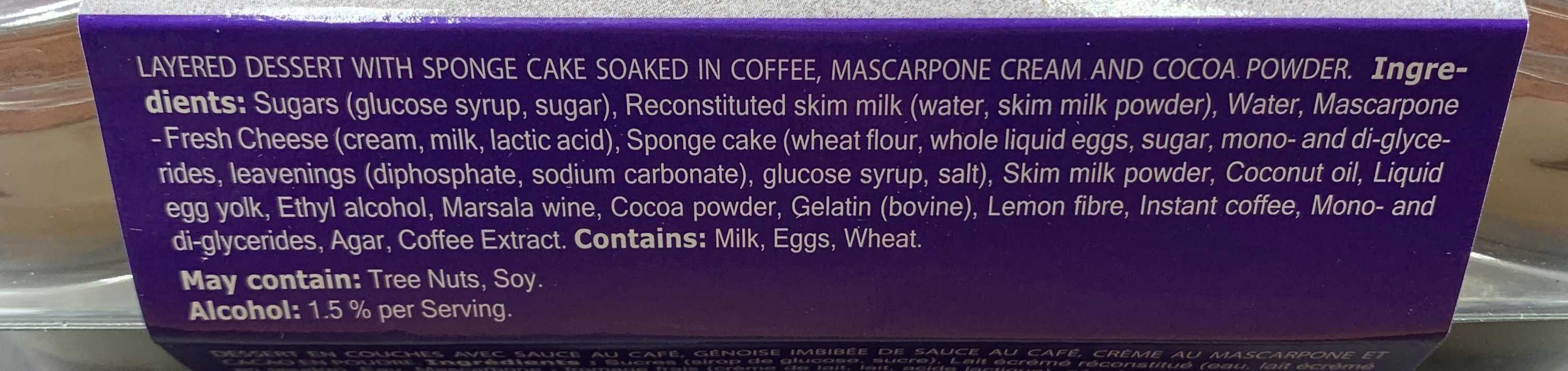 Costco Dessert Italiano Tiramisu Review Costcuisine