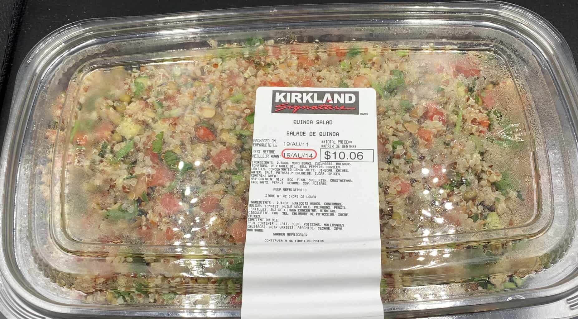 Costco Kirkland Quinoa Salad Review - Costcuisine.