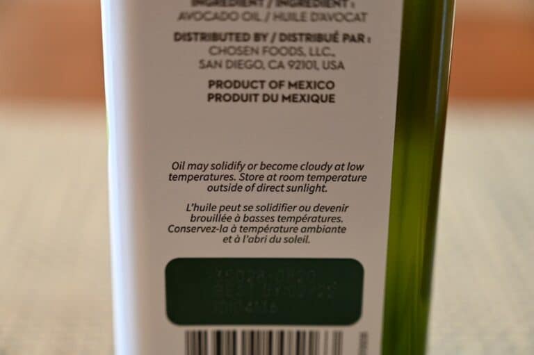 Costco Chosen Foods Avocado Oil Review Costcuisine