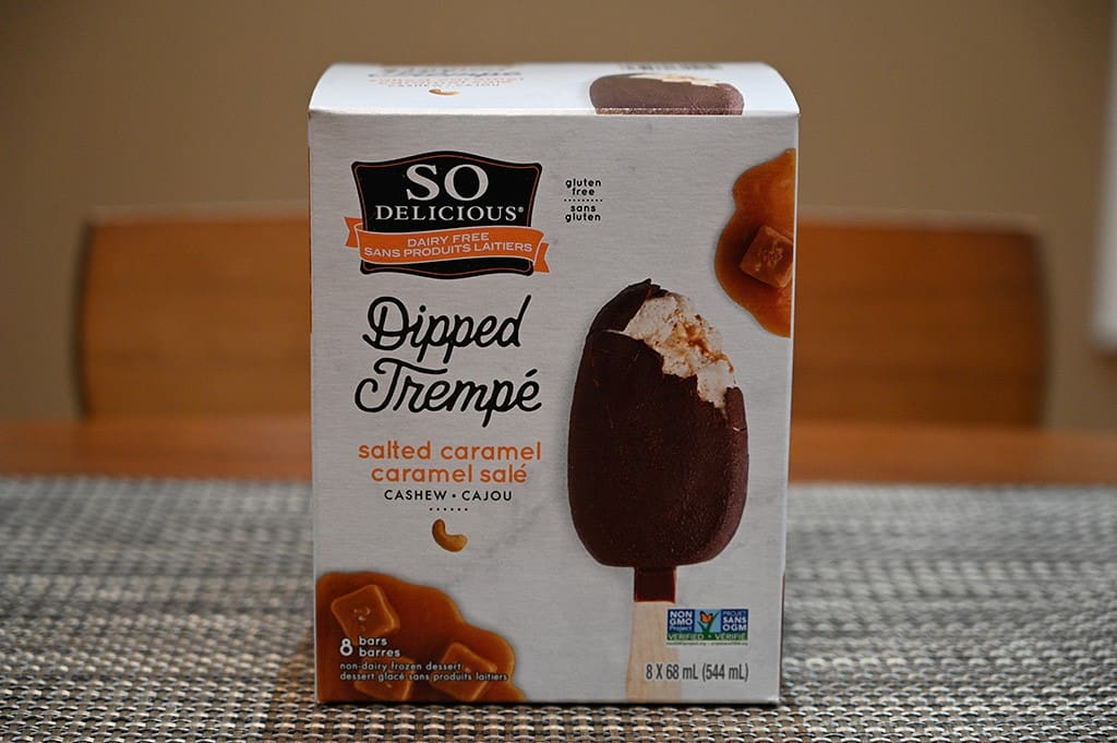 Costco So Delicious Dipped Salted Caramel Frozen Dessert Bars