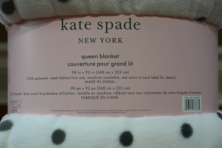 Costco Kate Spade Blanket Review Costcuisine