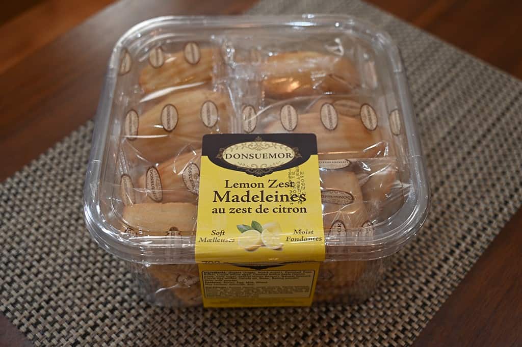 Costco Donsuemor Lemon Zest Madeleines Review - Costcuisine
