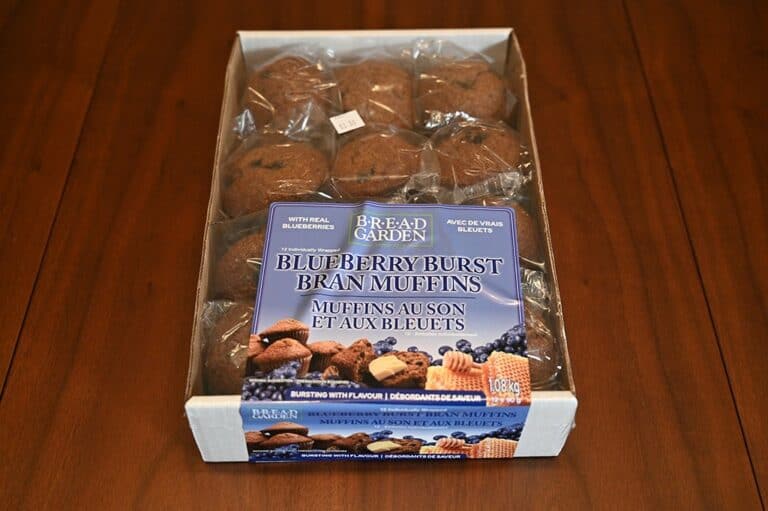 Costco Bread Garden Blueberry Burst Bran Muffins Review - Costcuisine