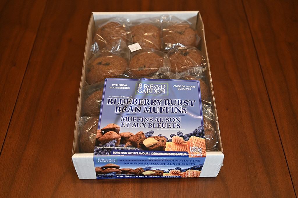 Costco Bread Garden Blueberry Burst Bran Muffins