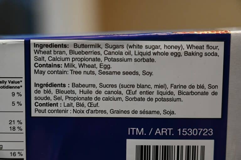 Costco Bread Garden Blueberry Burst Bran Muffins Review Costcuisine