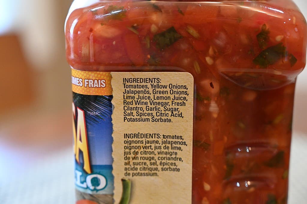 Costco Penny's Pico De Gallo Salsa Ingredients