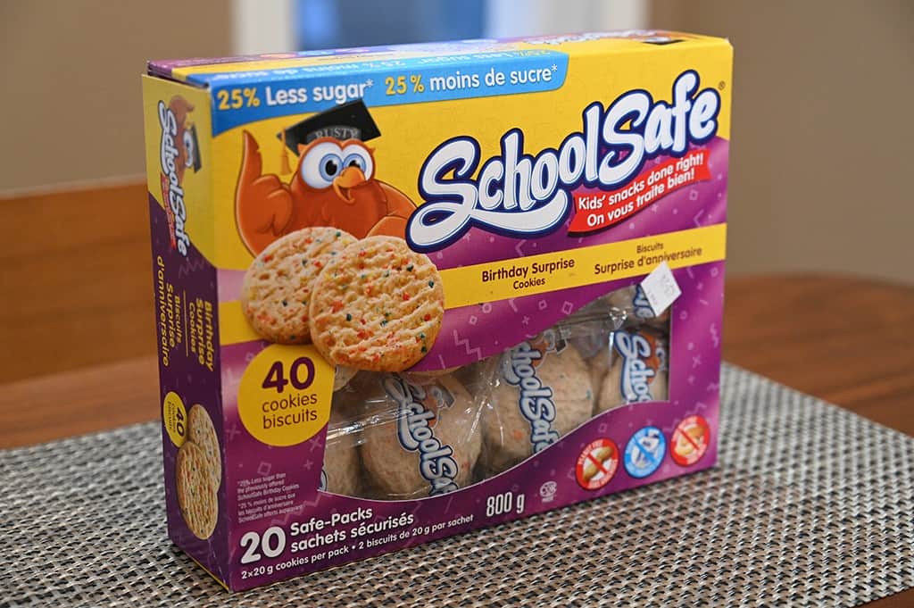 Costco School Safe Birthday Surprise Cookies 