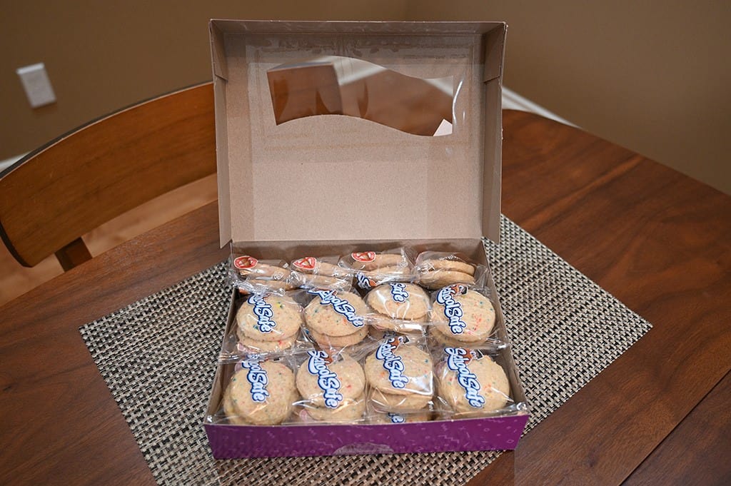 Costco School Safe Birthday Surprise Cookies 