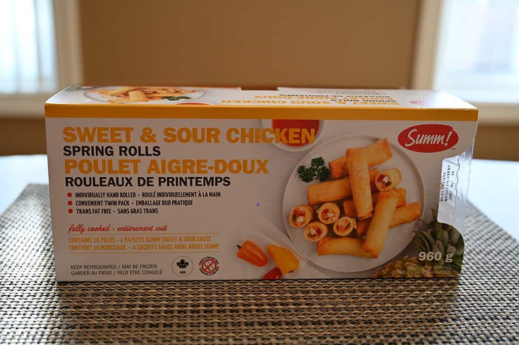 Costco Summ! Sweet & Sour Chicken Spring Rolls