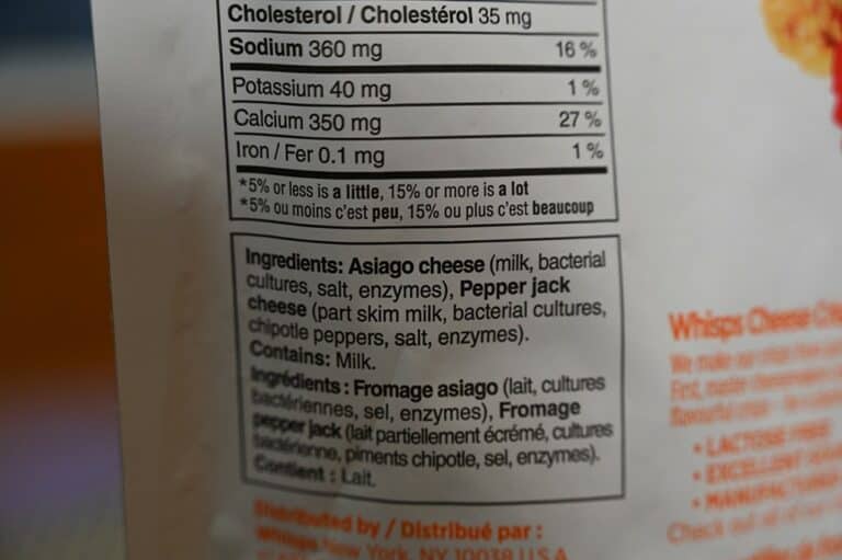 Costco Whisps Asiago Pepper Jack Cheese Crisps Review Costcuisine