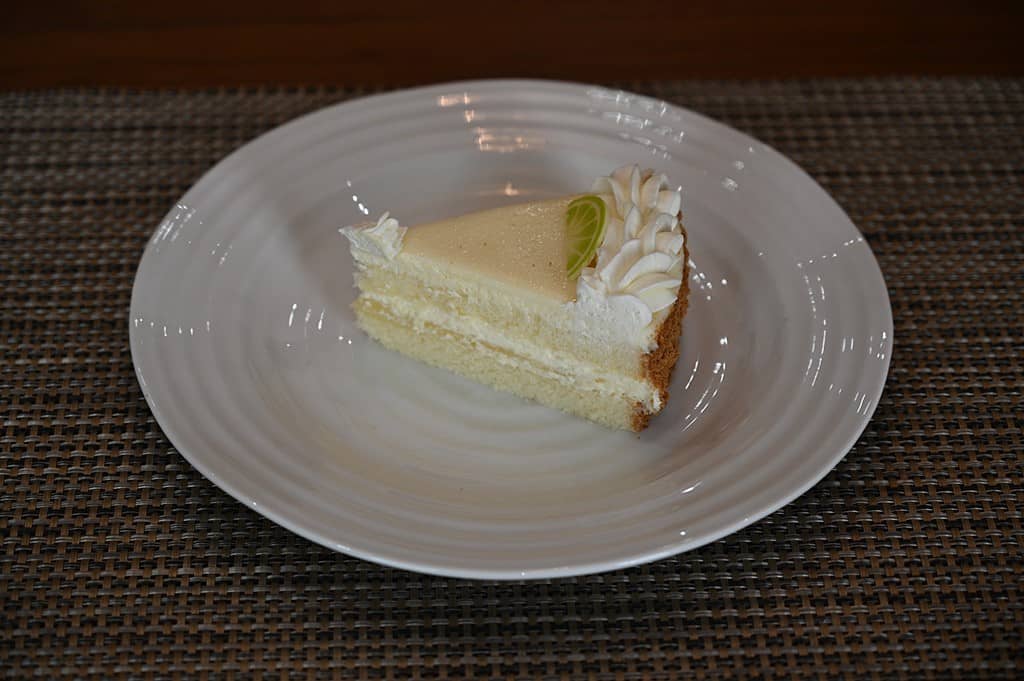 Slice of Costco Kirkland Signature Key Lime Cake