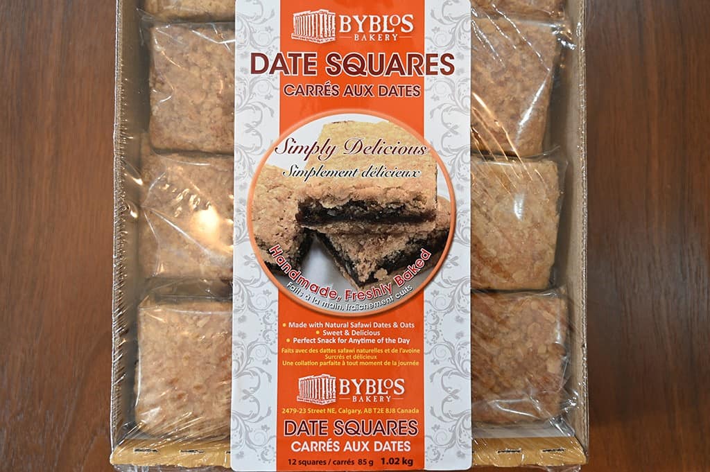 Costco Byblos Bakery Date Squares