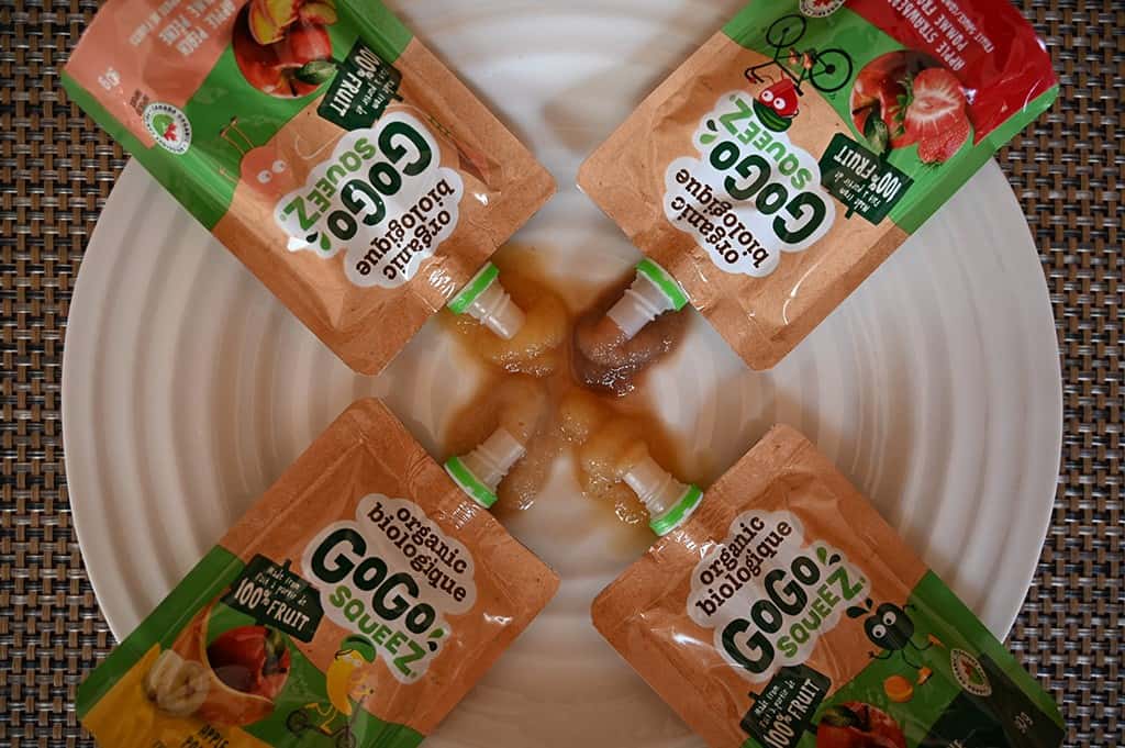 Costco GoGo Squeez Organic Apple Sauce