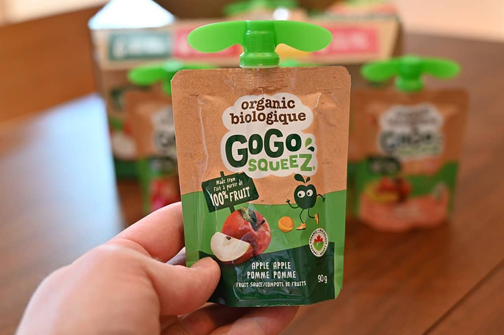 Costco GoGo Squeez Organic Apple Sauce Pouches