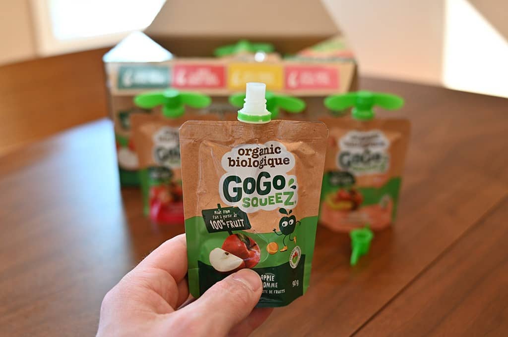 Costco GoGo Squeez Organic Apple Sauce Pouches