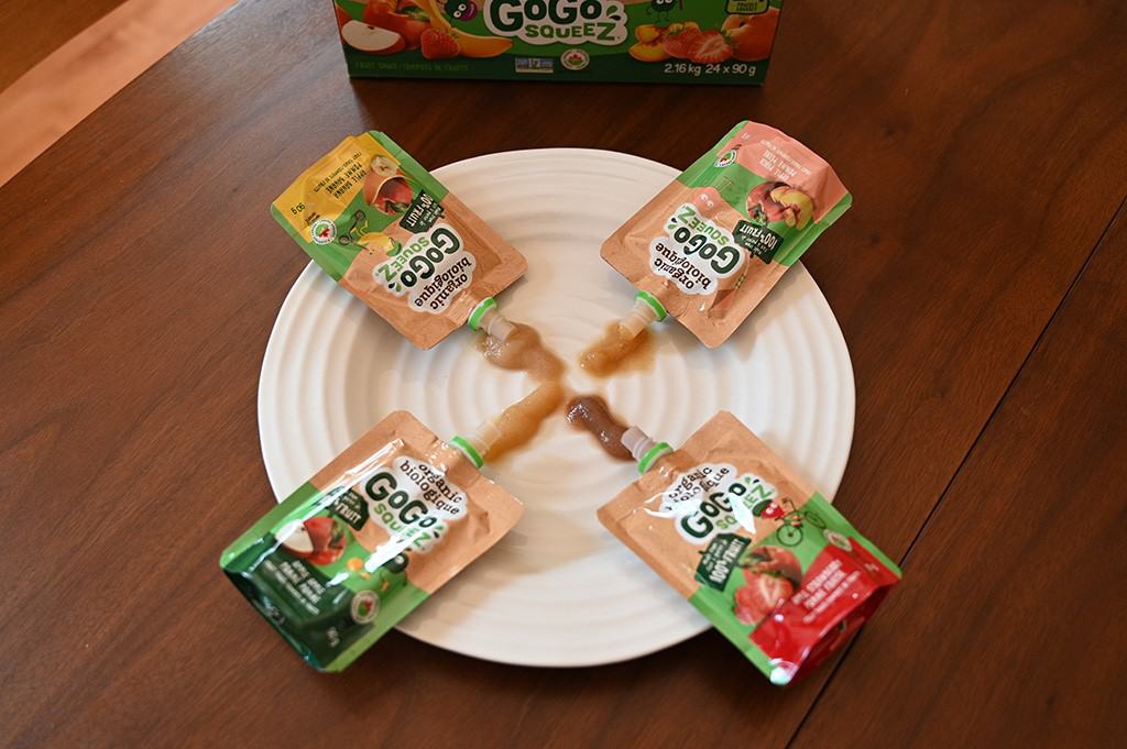 Costco GoGo Squeez Organic Apple Sauce Pouches