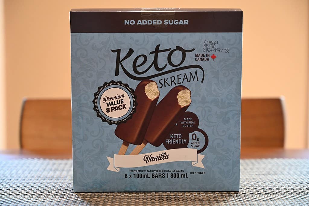 Costco Keto Skream Frozen Dessert Bars