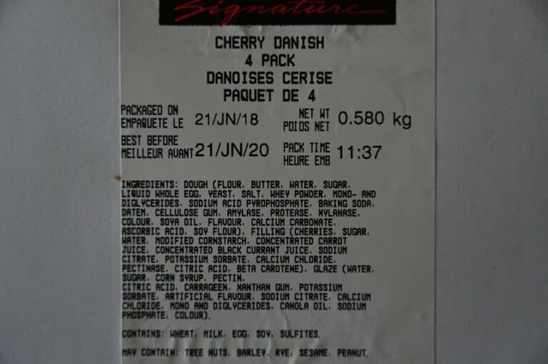 Costco Kirkland Signature Cherry Danish Review Costcuisine