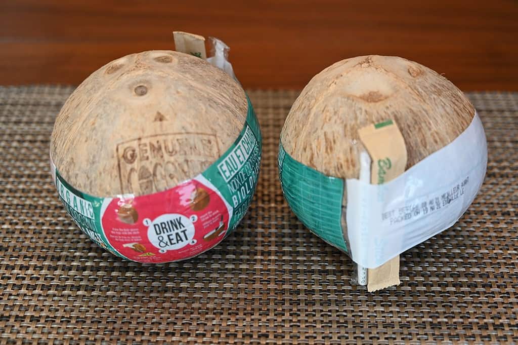 Costco Genuine Coconut Drink & Eat Orgnanic Fresh Coconut 