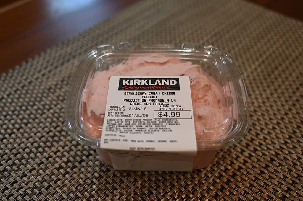 Costco Kirkland Signature Strawberry Cream Cheese