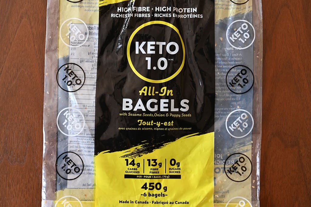 Costco Keto 1.0 All-In Bagels 