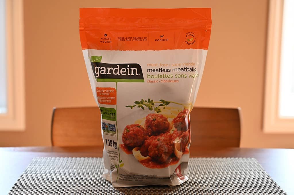 Costco Gardein Meatless Meatballs 