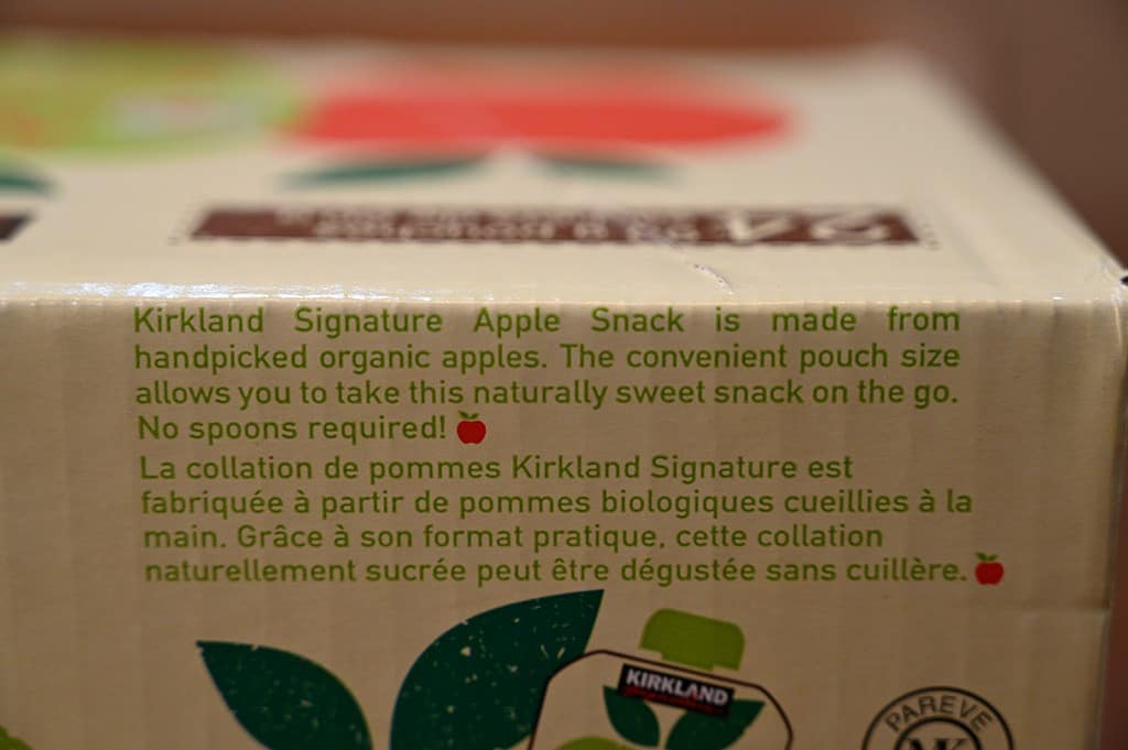 Costco Kirkland Signature Apple Snack