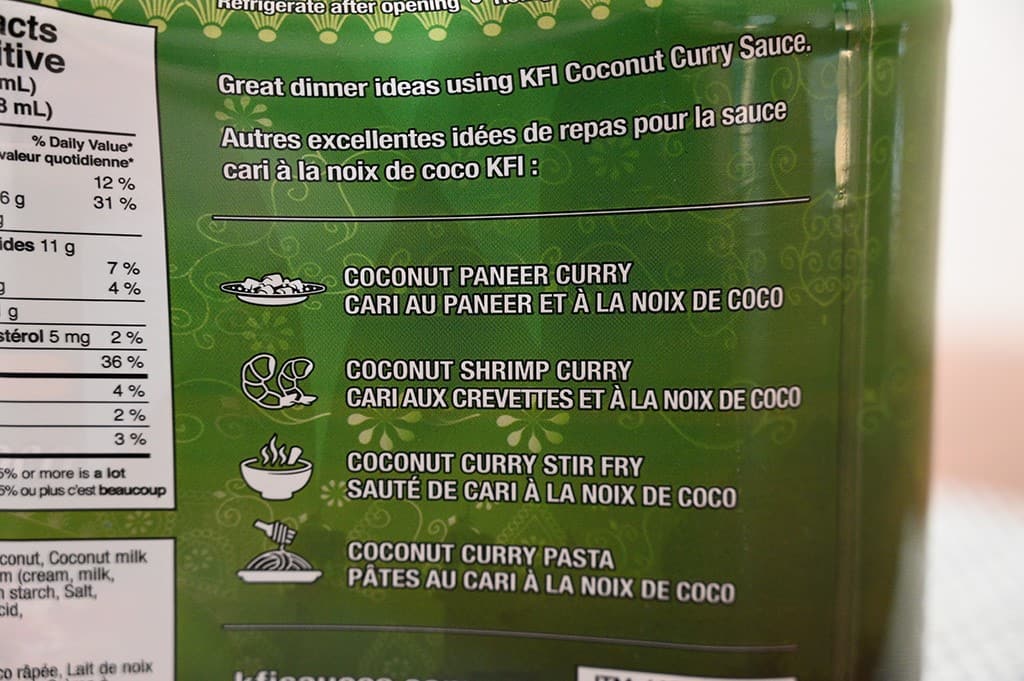 Costco KFI Coconut Curry Cooking Sauce Ideas